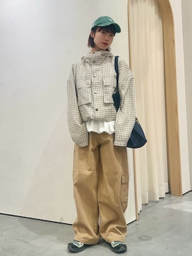 「CIAOPANIC TYPY（チャオパニックティピー）のアイテム（パンツ）」を使った、kimura_no_fukuさん（レディース・155cm）の冬コーディネート