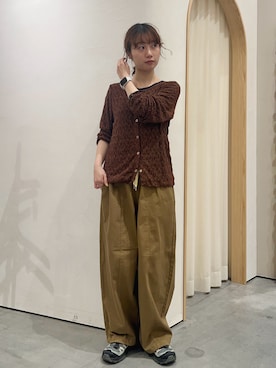 「CIAOPANIC TYPY（チャオパニックティピー）のアイテム（パンツ）」を使った、kimura_no_fukuさん（レディース・155cm）の夏コーディネート