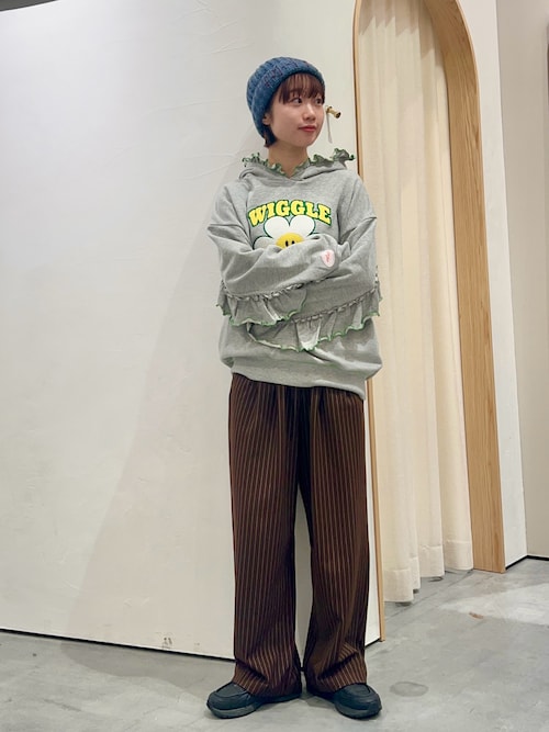 wiggle wiggle パーカー 「wigglewiggle」アソート柄メロウフーディー