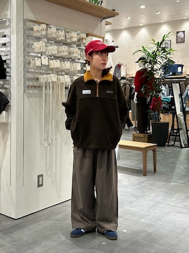 「DISCUS（ディスカス）のアイテム（ブルゾン）」を使った、kimura_no_fukuさん（レディース・155cm）の秋コーディネート