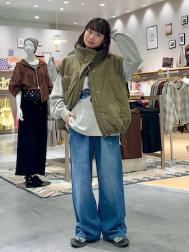 「モンスターパーカー」｜kimura_no_fukuさん（レディース・155cm）の秋コーディネート
