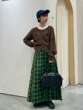 「チェック柄」｜kimura_no_fukuさん（レディース・155cm）の秋コーディネート