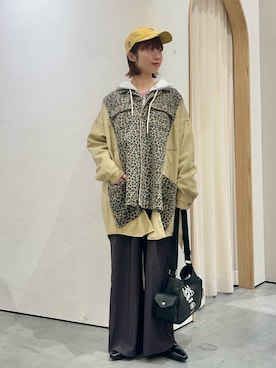 「CIAOPANIC TYPY（チャオパニックティピー）のアイテム（バッグ）」を使った、kimura_no_fukuさん（レディース・155cm）の春コーディネート