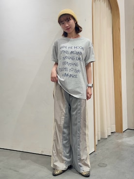 「CIAOPANIC TYPY（チャオパニックティピー）のアイテム（帽子）」を使った、kimura_no_fukuさん（レディース・155cm）の夏コーディネート