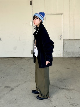 「UNIQLO（ユニクロ）のアイテム（帽子）」を使った、kimura_no_fukuさん（レディース・155cm）の秋コーディネート
