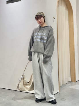 「アイテム（トートバッグ）」を使った、kimura_no_fukuさん（レディース・155cm）の冬コーディネート