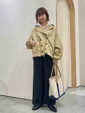 「CIAOPANIC TYPY（チャオパニックティピー）のアイテム（トップス）」を使った、kimura_no_fukuさん（レディース・155cm）の春コーディネート