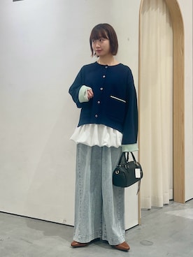 「CIAOPANIC TYPY（チャオパニックティピー）のアイテム（パンツ）」を使った、kimura_no_fukuさん（レディース・155cm）の冬コーディネート