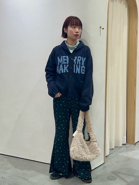 「カウチンセーター」｜kimura_no_fukuさん（レディース・155cm）の秋コーディネート