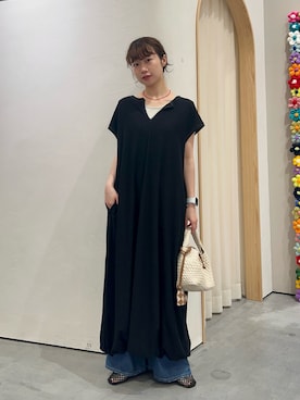 「CIAOPANIC TYPY（チャオパニックティピー）のアイテム（パンツ）」を使った、kimura_no_fukuさん（レディース・155cm）の夏コーディネート