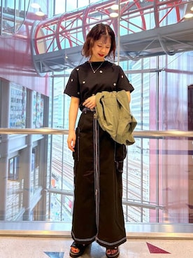 理咲さん（レディース・163cm）の夏コーディネート