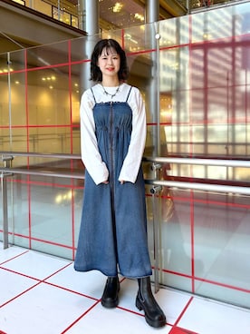 理咲さん（レディース・163cm）の秋コーディネート