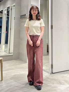 理咲さん(レディース・164cm)の夏コーディネート