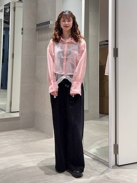 理咲さん（レディース・164cm）の夏コーディネート