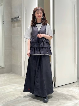 理咲さん(レディース・164cm)の春コーディネート