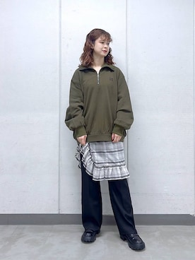 理咲さん（レディース・163cm）の秋コーディネート