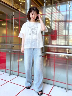 理咲さん（レディース・163cm）の夏コーディネート