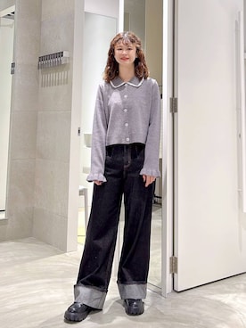 理咲さん(レディース・163cm)の秋コーディネート