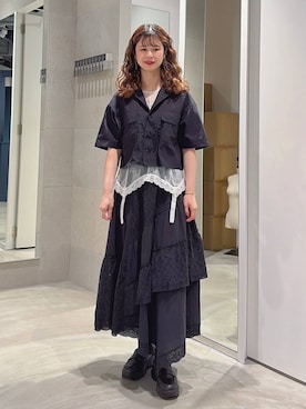 理咲さん(レディース・164cm)の夏コーディネート