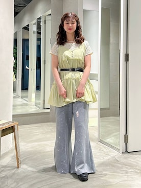 理咲さん（レディース・164cm）の夏コーディネート