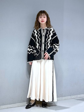 理咲さん（レディース・163cm）の春コーディネート