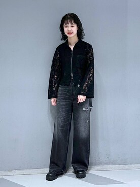 理咲さん(レディース・163cm)の秋コーディネート