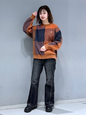 理咲さん（レディース・163cm）の秋コーディネート