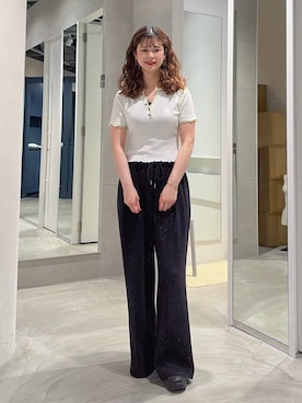 理咲さん(レディース・164cm)の夏コーディネート