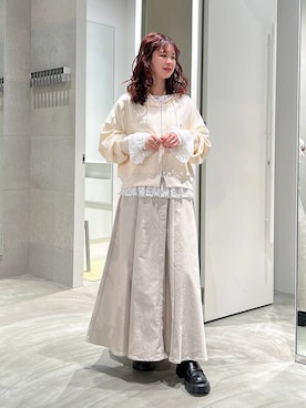 理咲さん(レディース・164cm)の春コーディネート