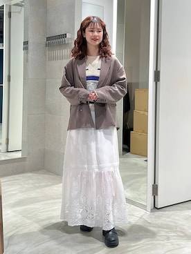 理咲さんのコーディネート