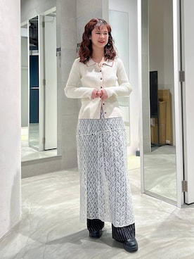 理咲さん(レディース・164cm)の春コーディネート