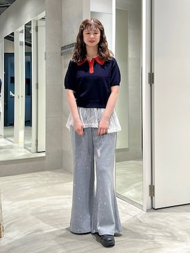 理咲さん（レディース・164cm）の夏コーディネート