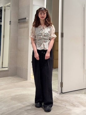 理咲さん(レディース・164cm)の夏コーディネート