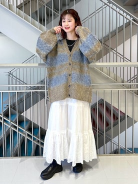 理咲さん(レディース・163cm)の冬コーディネート