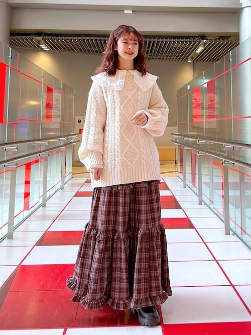 セール】BIGケーブルニットプルオーバー（ニット/セーター）｜RAGEBLUE