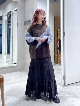 理咲さんのコーディネート