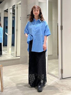 理咲さん（レディース・164cm）の夏コーディネート
