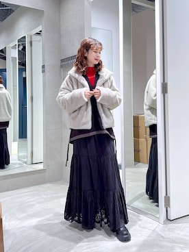 理咲さんのコーディネート