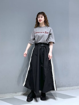 理咲さん（レディース・163cm）の春コーディネート