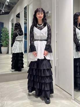 理咲さん(レディース・164cm)の春コーディネート