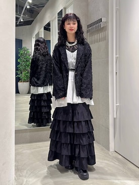 理咲さん(レディース・164cm)の春コーディネート
