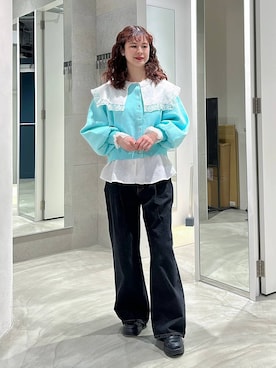 理咲さん（レディース・164cm）の春コーディネート