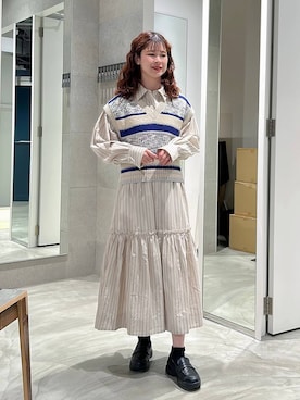 理咲さんのコーディネート