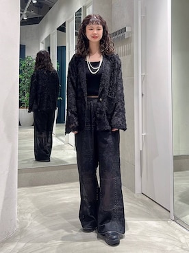 理咲さん(レディース・164cm)の春コーディネート