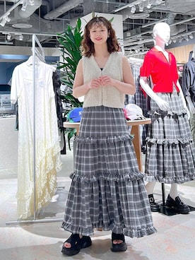 理咲さん(レディース・163cm)の秋コーディネート