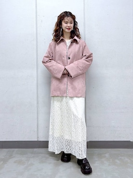 理咲さん（レディース・164cm）の冬コーディネート