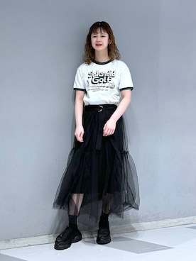 理咲さん（レディース・163cm）の春コーディネート