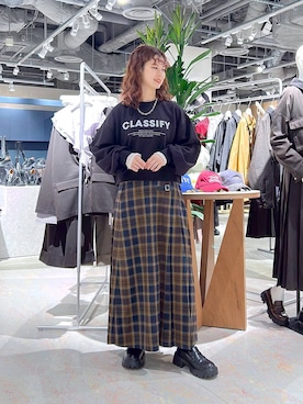 理咲さん（レディース・163cm）の秋コーディネート