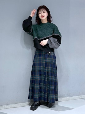 理咲さん（レディース・163cm）の秋コーディネート