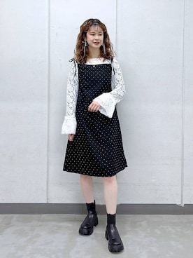 理咲さん(レディース・164cm)の冬コーディネート